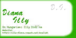 diana illy business card